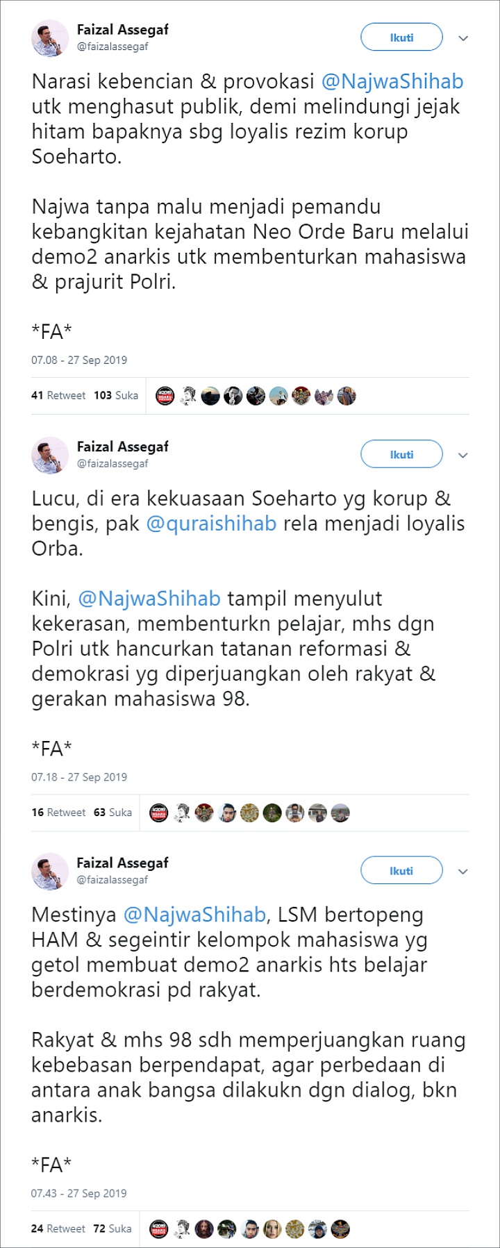 Faizal Assegaf