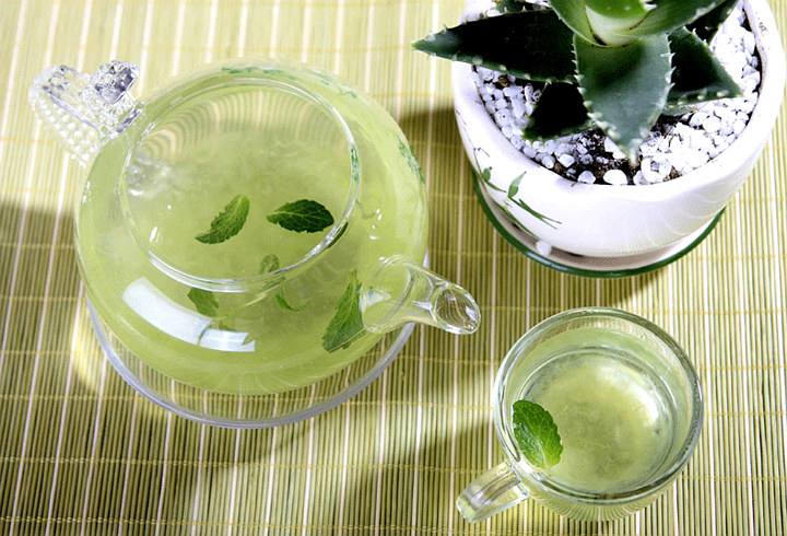 Teh Aloe Vera Yang Hangat Dan Sekaligus Sehat
