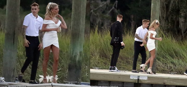 Justin Bieber Potong Rambut dan Hailey Baldwin Pakai Gaun 