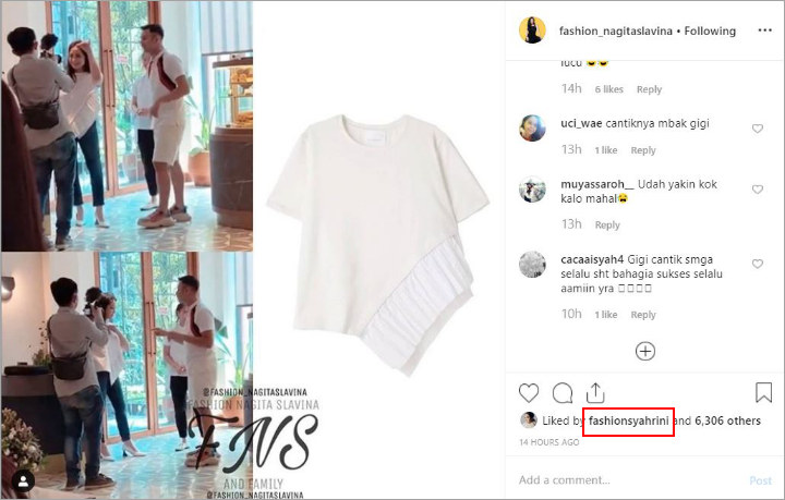 Akun Fashion Syahrini