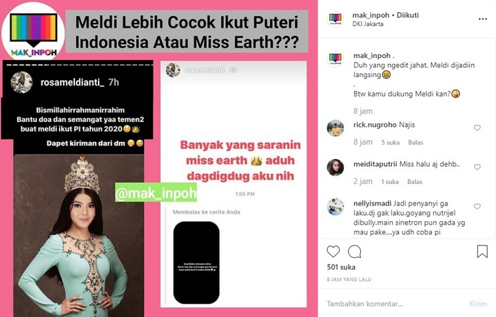 Rosa Meldianti Tampil Anggun Bermahkota Ala Puteri Indonesia Disindir Jadi Miss Halu