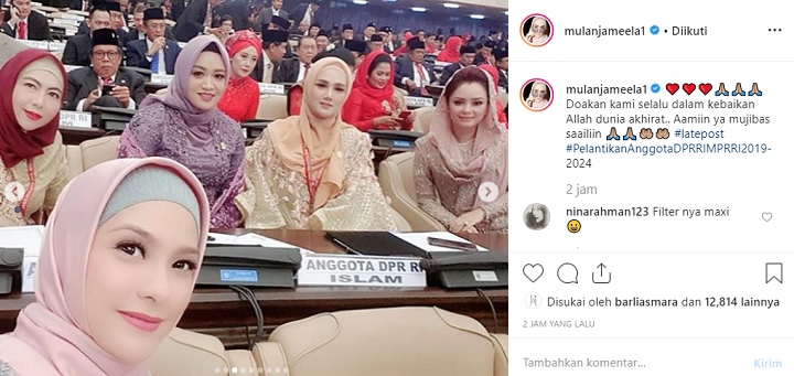 Mulan Jameela dan Rachel Maryam