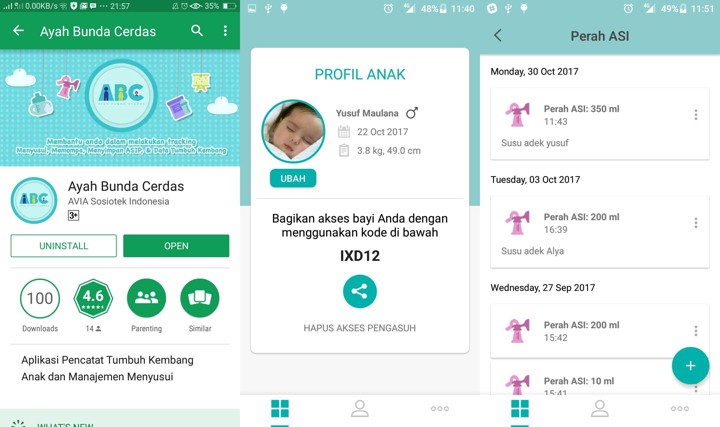 Download Aplikasi Ayah Bunda Cerdas untuk Memantau Tumbuh Kembang Anak Secara Optimal