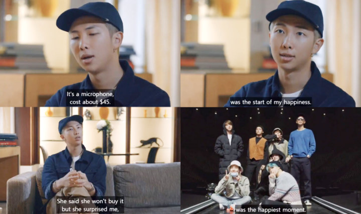 RM BTS Kenang Hadiah dari Sang Ibu