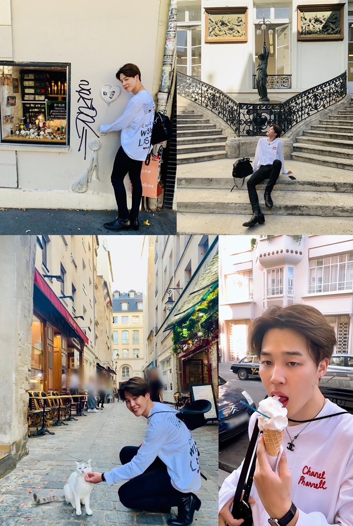 Jimin BTS Tebar Hasil Narsis Selama Liburan 1