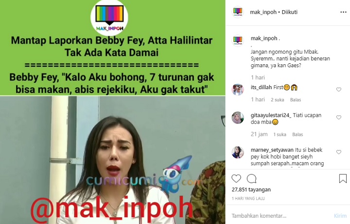 Bebbey Fey Sumpah
