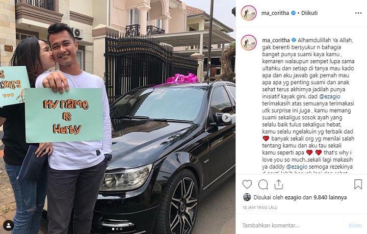 Eza Eca hadiah mobil mewah