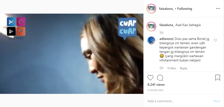 Luna Maya Ditanya Wartawan