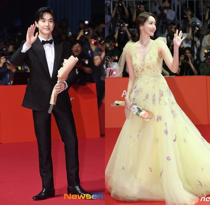 BIFF 2019: Netizen Sandingkan Yoona dan Suho, Penampilan di Red Carpet Sama-Sama Jadi Perhatian