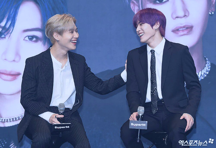 Fans Gemas Lihat Taeyong Gugup Sampai Salah Sebut Nama Kai di Preskon SuperM
