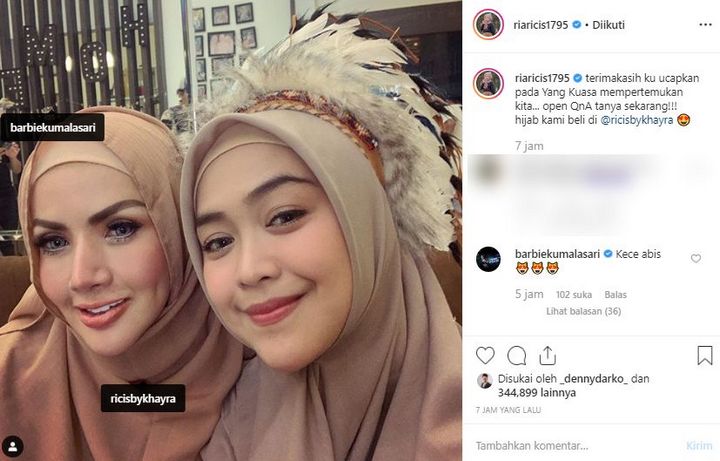 barbie Kumalasari Cantik dan Anggun Berhijab