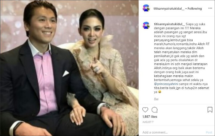 Syahrini dan Reino Diramal Serasi