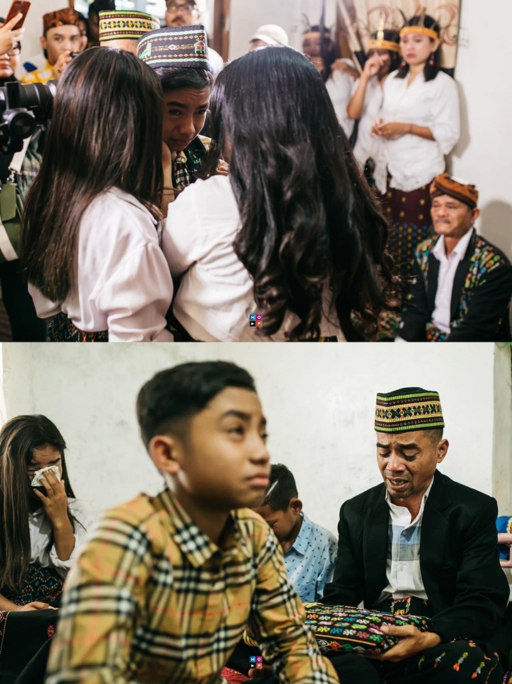 Momen Betrand Peto Temui Orangtua Kandung Di Prosesi Adat Adopsi Bikin Netter Mewek