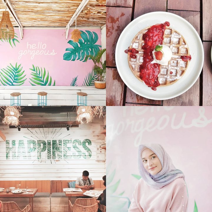 Happiness Kitchen & Coffee, Kafe Bernuansa Pink di Jakarta yang Bisa Bikin Happy