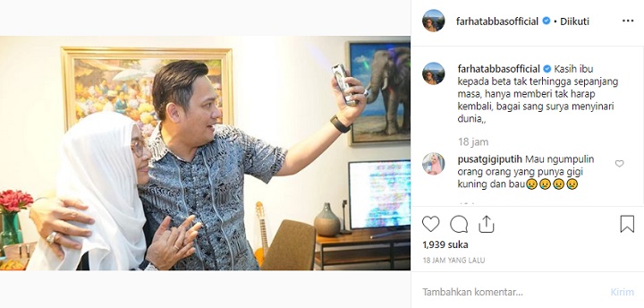 Farhat Abbas Bareng Ibunda