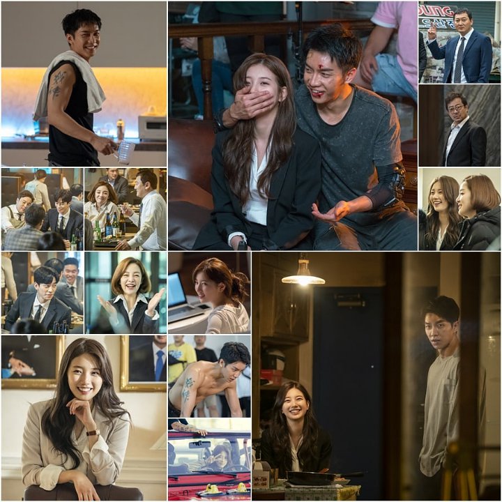 Suzy dan Lee Seung Gi di Lokasi Syuting \'Vagabond\'