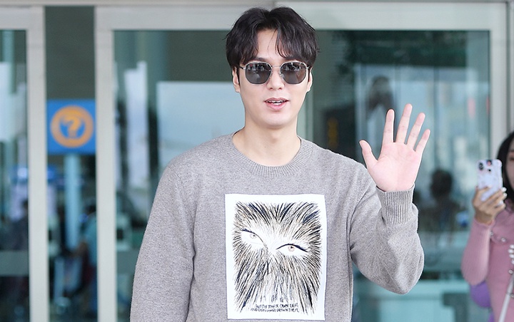 Ketampanan Lee Min Ho Pulang dari Bali Tanpa Make Up dan Rambut Berantakan