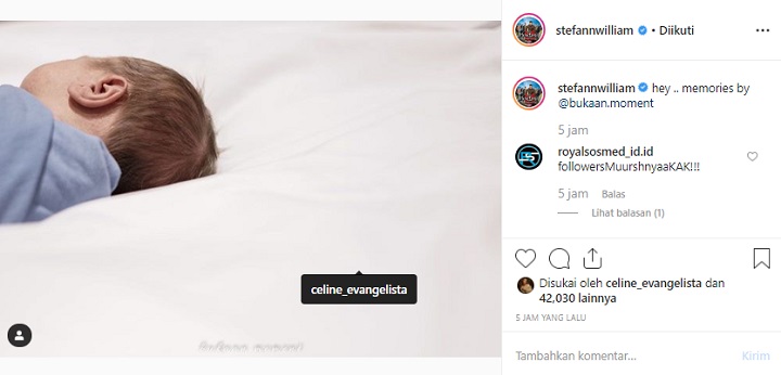 Bayi Kedua Stefan William