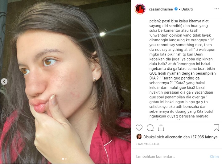 Cassandra Lee Bare Face