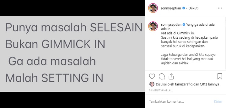 Sonsep Sindir Siapa
