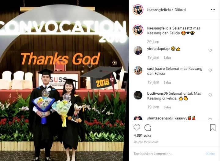 Kaesang Pangarep Akhirnya Wisuda Bareng Pacar Cantik Malah Kaesang Pangarep Akhirnya Wisuda Bareng Pacar Cantik Malah