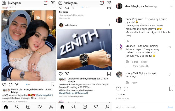Sindiran Buat Reino