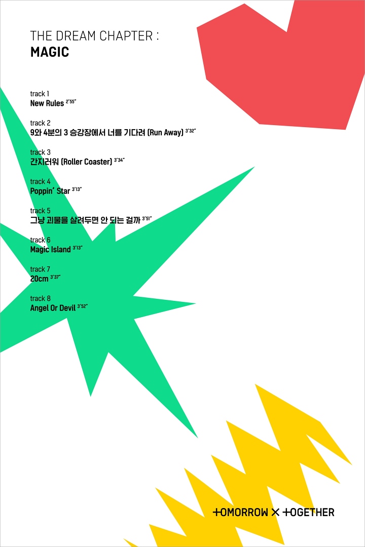 TXT Akhirnya Rilis Tracklist Untuk Album Comeback \'The Dream Catcher: MAGIC\'