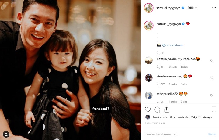Franda Samuel Zylgwyn Vechia Instagram