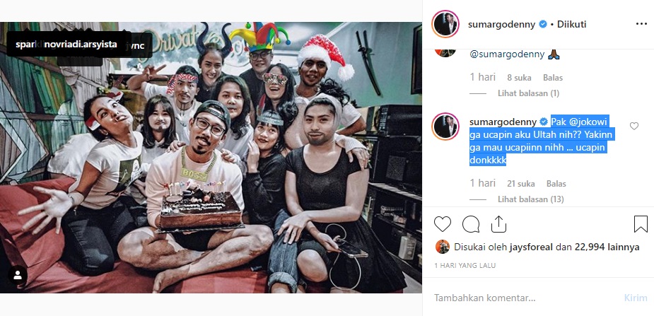 Densu ultah