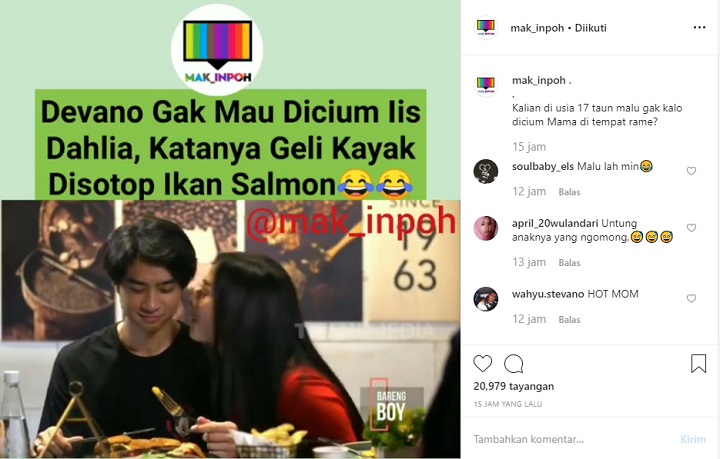 Devano Danendra dan Iis Dahlia