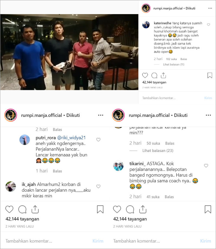 Reino Barack Belepotan Doa