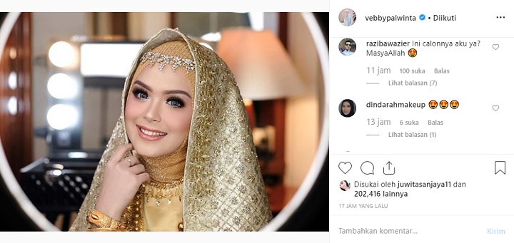 Komentar Razi Bawazier dan Balasan Vebby Palwinta