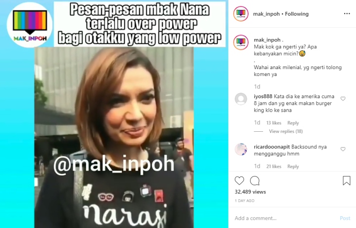 Najwa Shihab Kembaran Barbie Kumalasari