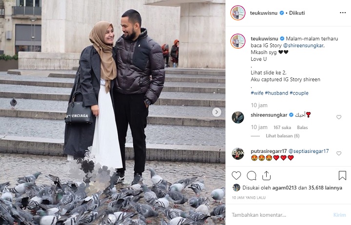 Shireen Wisnu Terharu