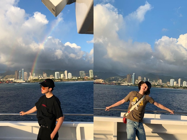 Lovestagram Jimin BTS dan Ha Sungwoon 2