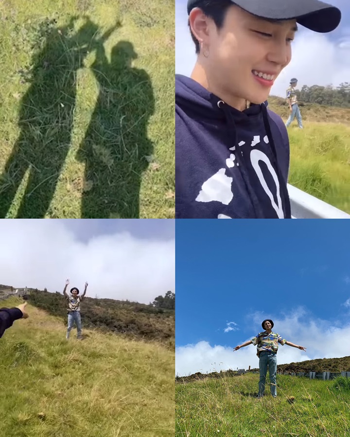 Lovestagram Jimin BTS dan Ha Sungwoon 4