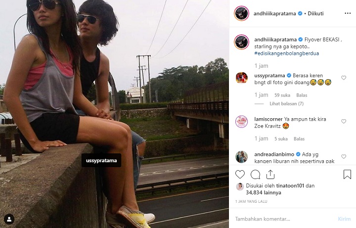 Ussy Andhika Kangen Liburan