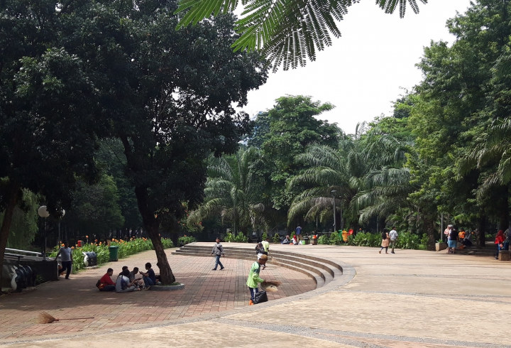 Taman Honda Yang Merupakan Langganan Event Dan Acara Komunitas Warga Jakarta