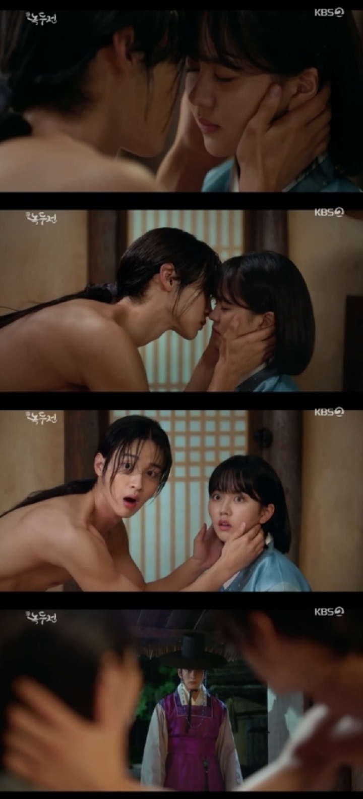Akhirnya Jang Dong Yoon Dan Kim So Hyun Ciuman Juga Di Film Drama The Tale Of Nokdu Dan Bikin Fans Baper 