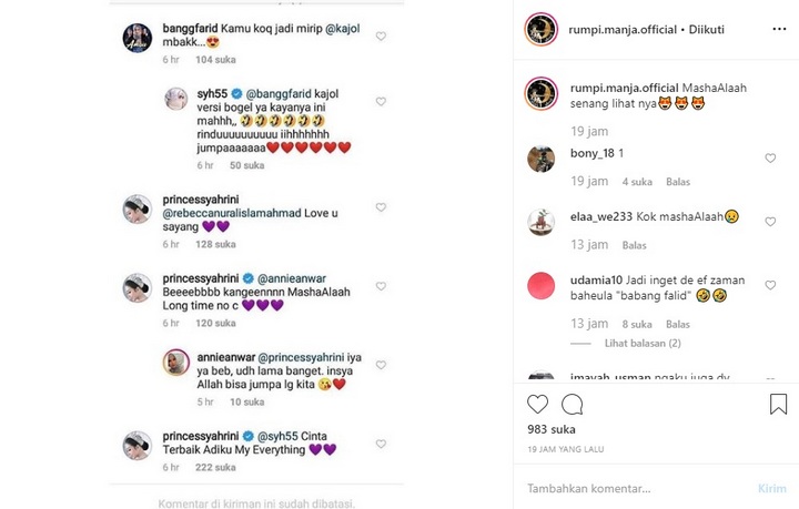 Syahrini Lama Kunci Kolom Komentar \'Takut\' Dibully Malah Kepergok Nimbrung di Akun Adik