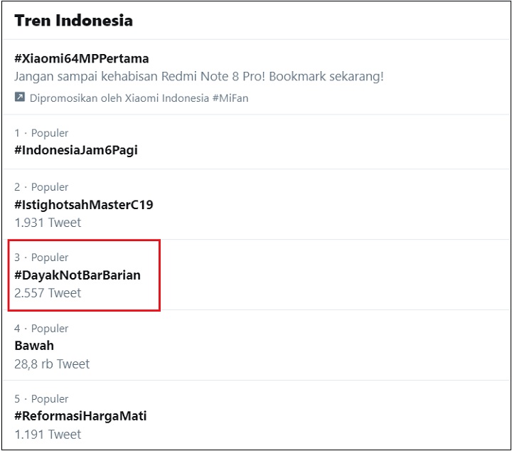 Lokasi Calon Ibu Kota Baru Membara, Tagar #DayakNotBarBarian Kuasai Medsos