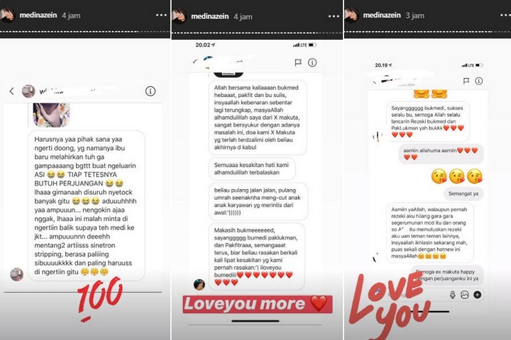 Medina Zein dan Eks Karyawan Bandung Makuta