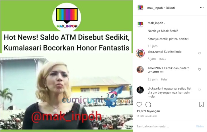 Pernah Diejek Nikita Mirzani Bertarif Murah, Barbie Kumalasari Beber Honor Fantastis