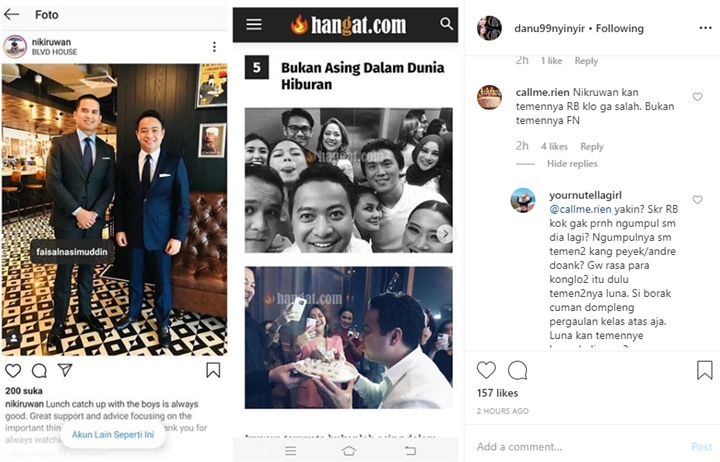 Hubungan Nik Iruwan dengan Faisal dan Reino Barack