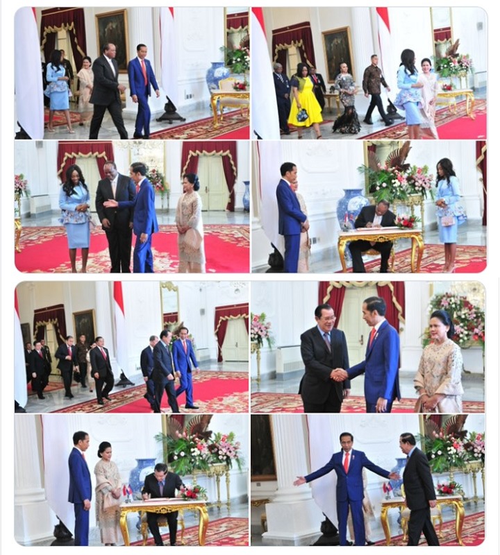 Jokowi Terima Tamu Negara Jelang Pelantikan Didampingi 3 Eks Menteri Ini, Kode Bakal Lanjut?