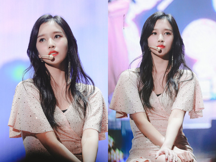 Mina Beri Kejutan Hadiri Fanmeeting Twice, Tetap Cantik di Tengah Hiatus
