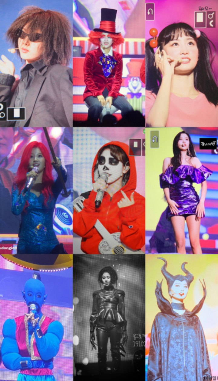 Twice Tampil Di Fanmeeting Di Dandan Jadi Maleficent Sampai Aladdin