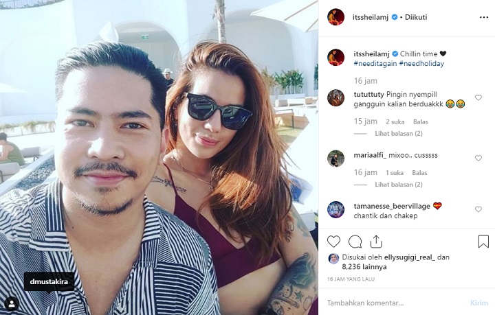 Sheila Marcia dan Pacar Barunya Go Public