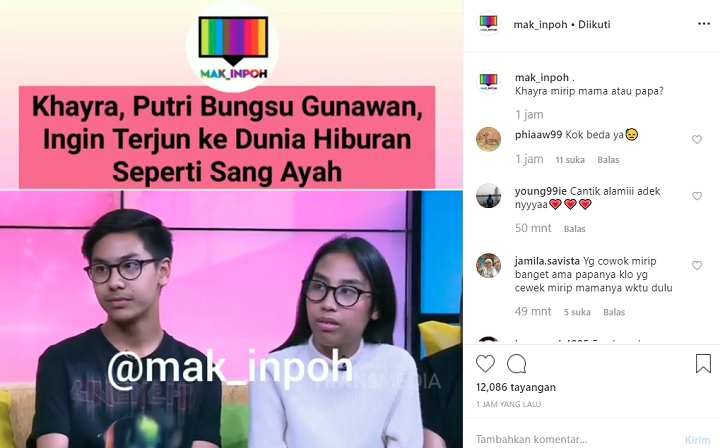 Khayru dan Khayra anak Gunawan