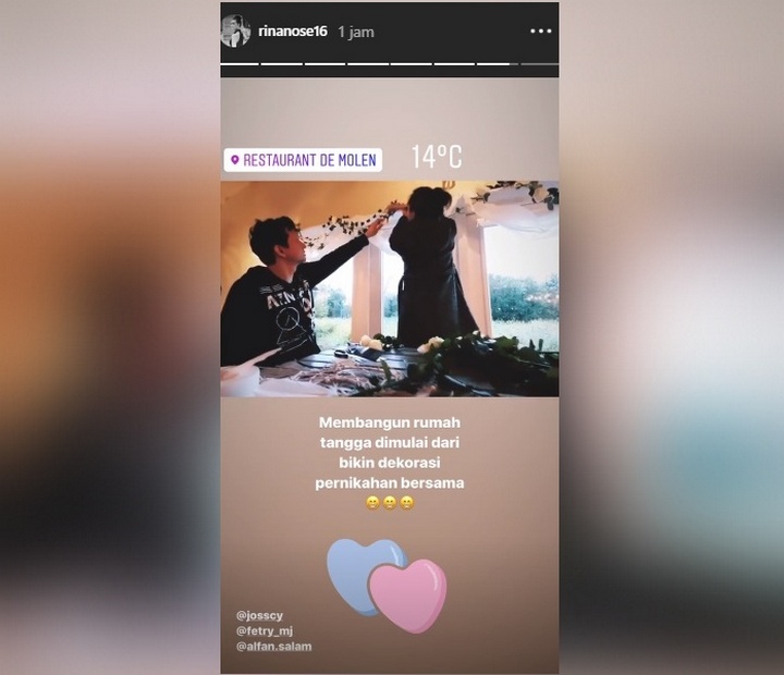 Rina Nose Persiapan Menikah